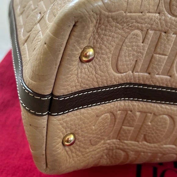 Carolina Herrera Embossed Tote - Picture 10 of 14